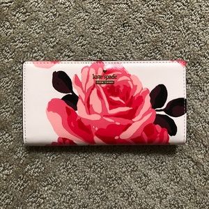 Kate spade floral wallet